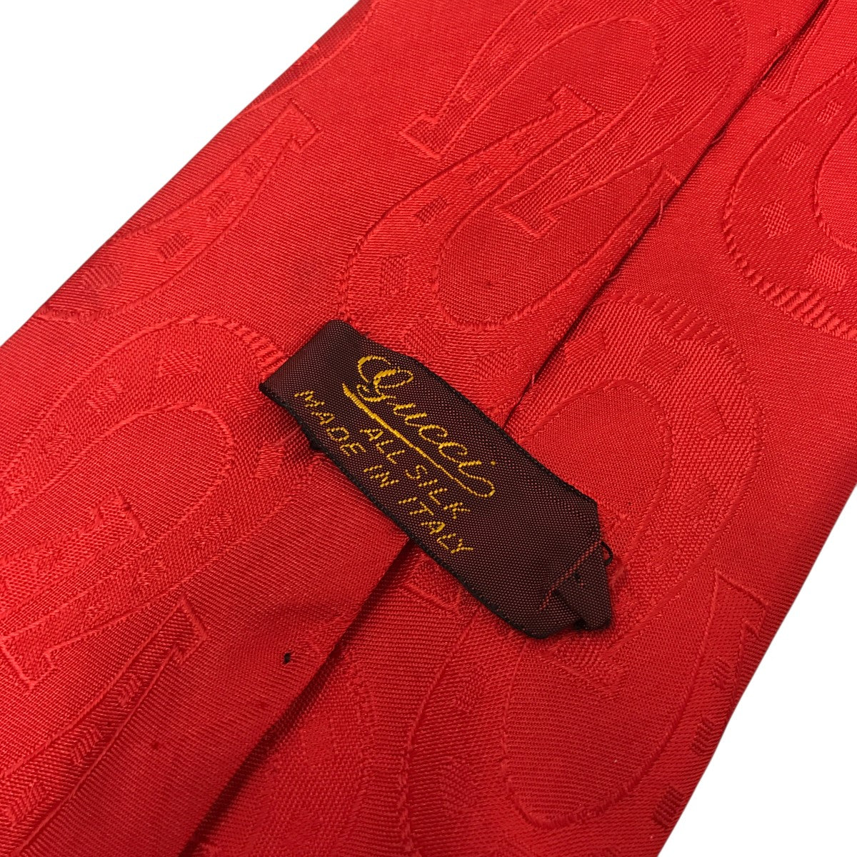 GUCCI(グッチ) ネクタイ レッド｜【公式】カインドオルオンライン