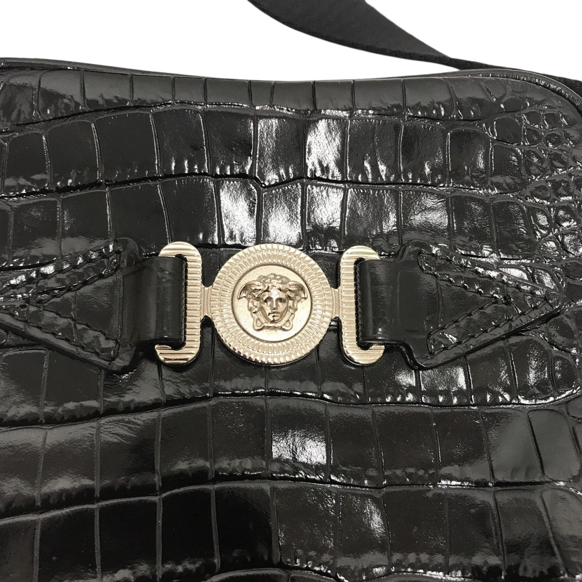 VERSACE(ヴェルサーチ) メドゥーサ ビギ- バロッコ クロスボディ