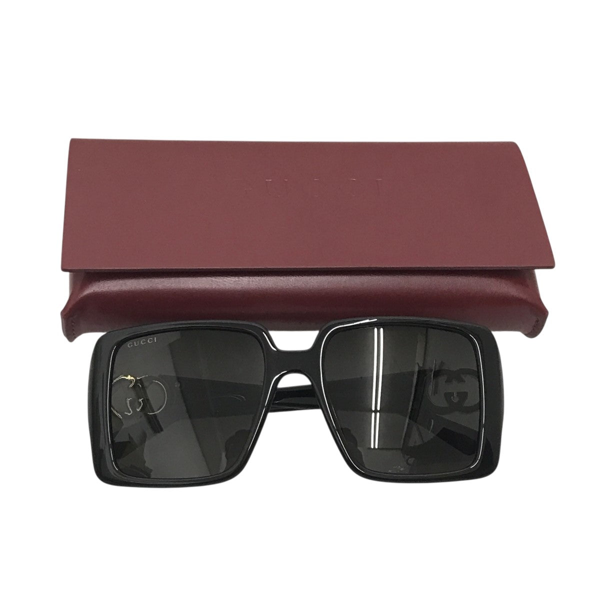 GUCCI(グッチ) トータスシェルスクエアサングラスGG1692SA