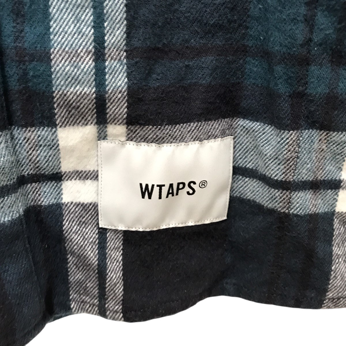 WTAPS(ダブルタップス) COTTON． FLANNEL． TEXTILEチェックネルシャツ