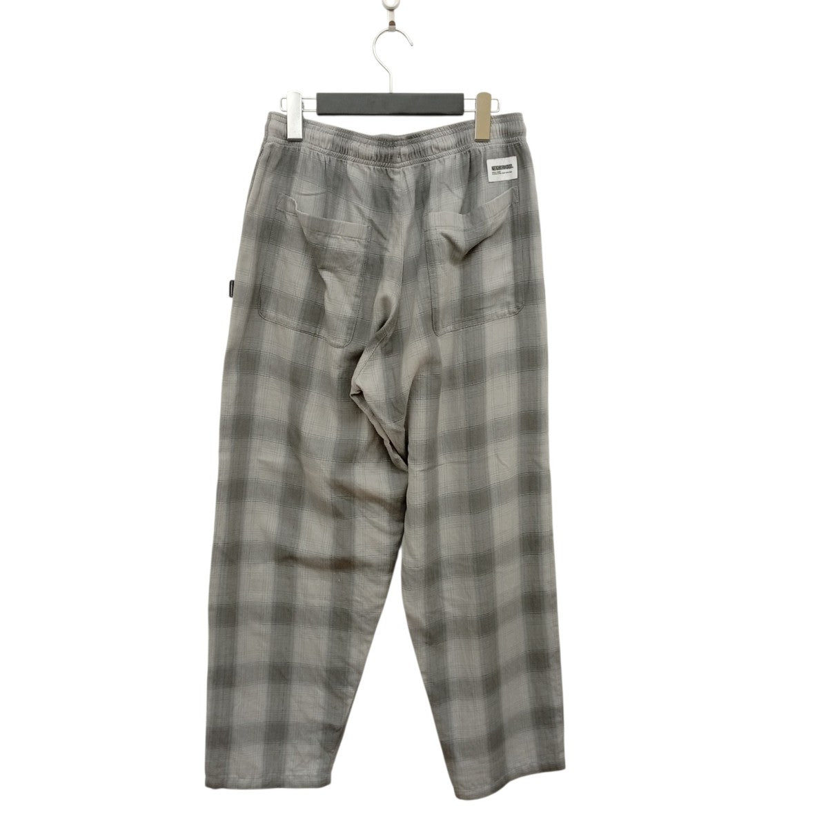 HOMBRE CHECK EASY PANTSチェックイージーパンツ251TSNH-PTM03