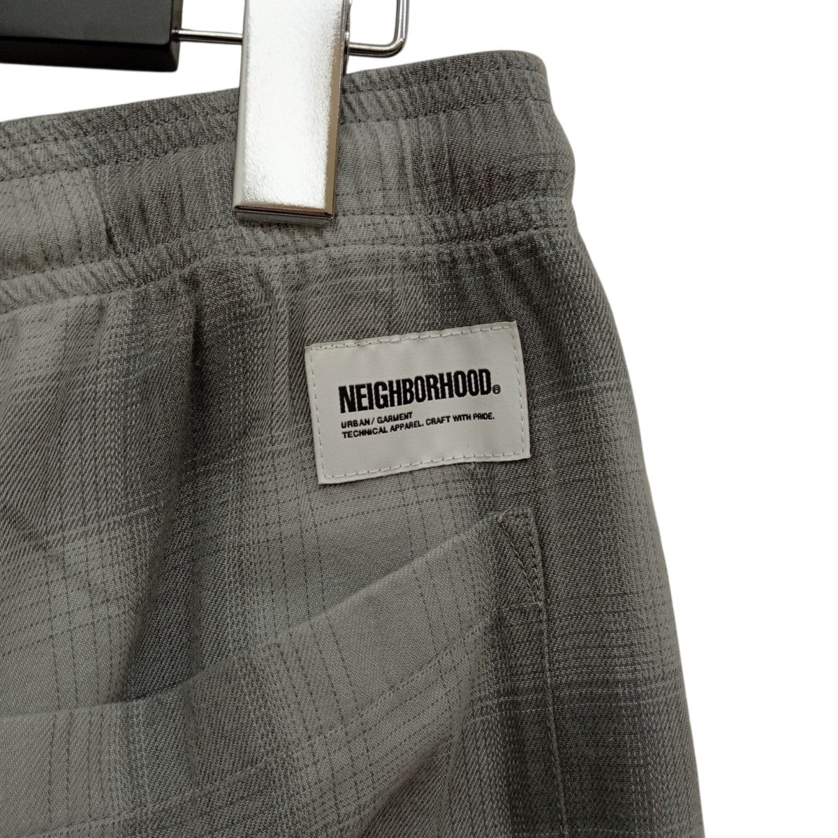 HOMBRE CHECK EASY PANTSチェックイージーパンツ251TSNH-PTM03