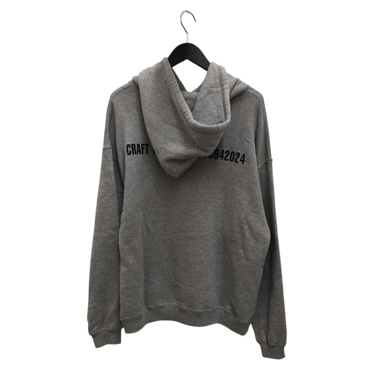 NEIGHBORHOOD / PATCHED SWEATPARKA LS/パーカー/241UWNH-CSM01S/裏毛/グレー/S NEIGHBORHOOD(ネイバーフッド) PATCHED SWEATPARKAプルオーバー