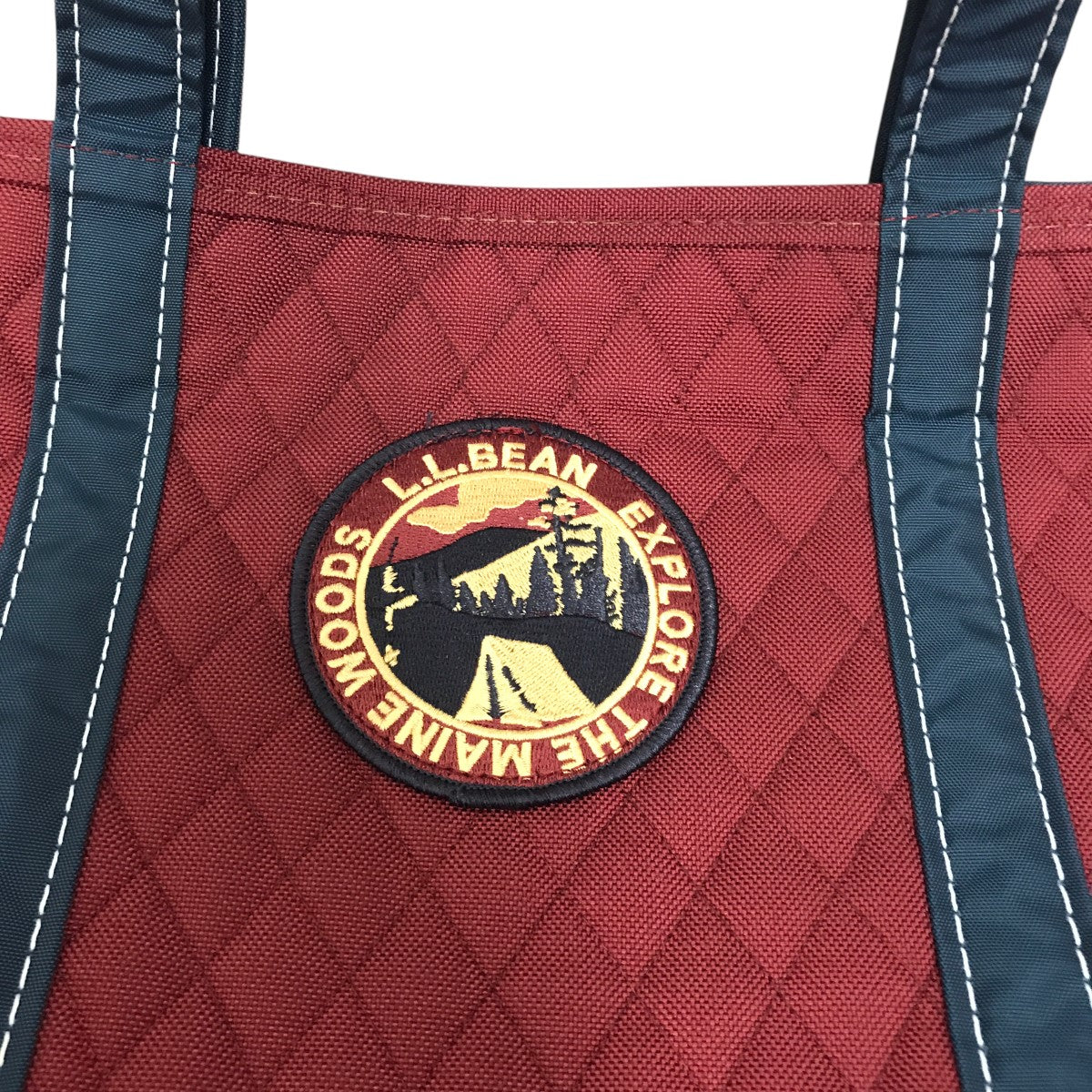 L．L．Bean(エルエルビーン) USA製 キルティングトートバッグ