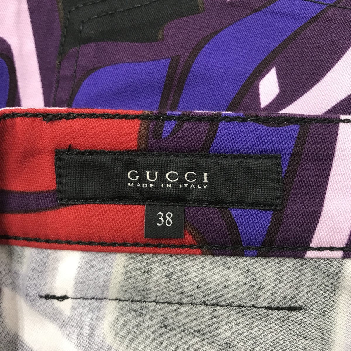GUCCI(グッチ) フローラル アートデザインスキニーパンツ347770 347770