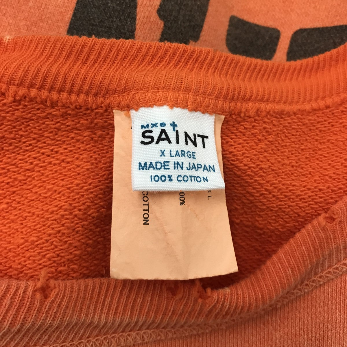 SAINT MICHAEL(セントマイケル) CRW SWEAT／JS ＆ LMB ／ORAN