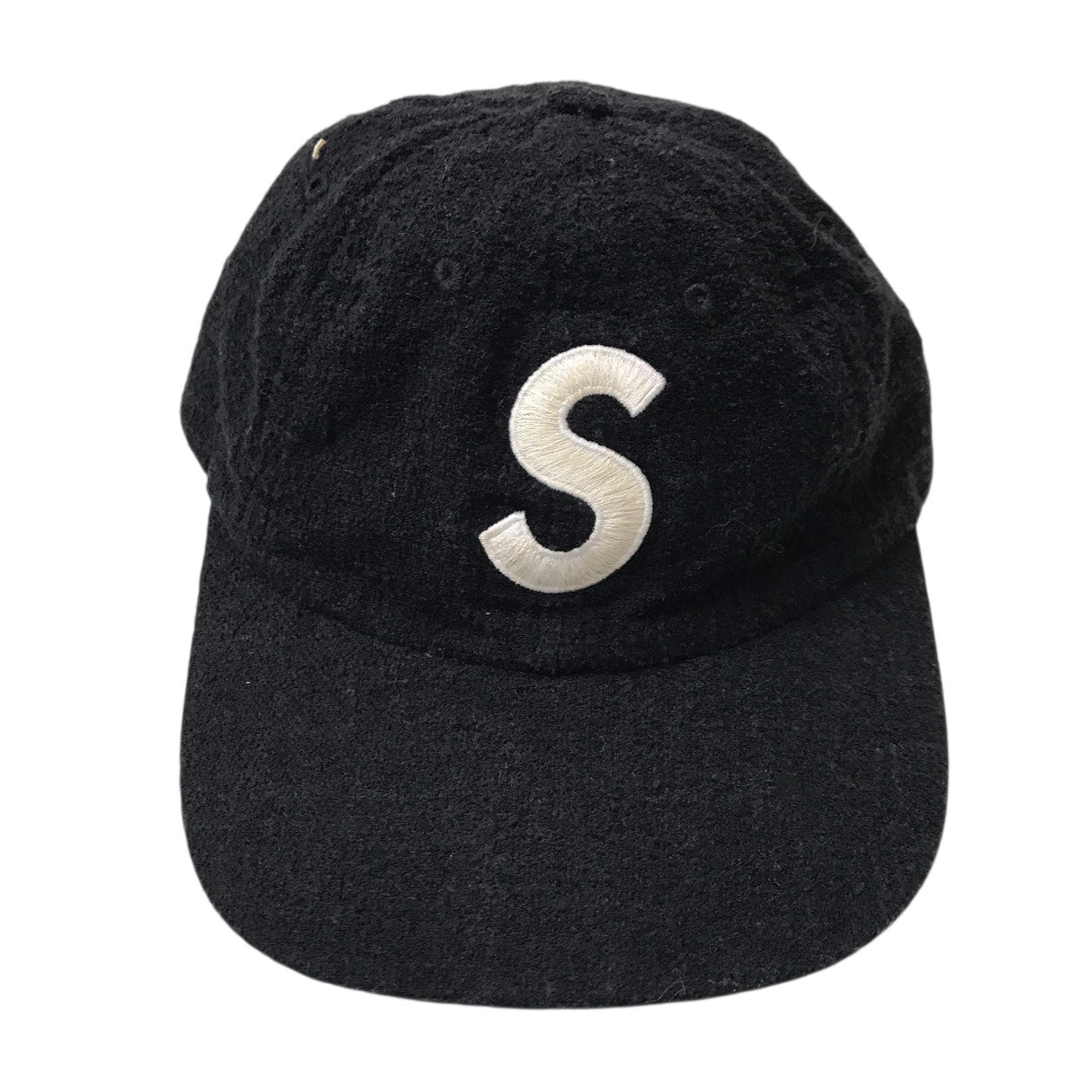 Supreme(シュプリーム) 21SSSロゴ Loro Pianaキャップ ブラック