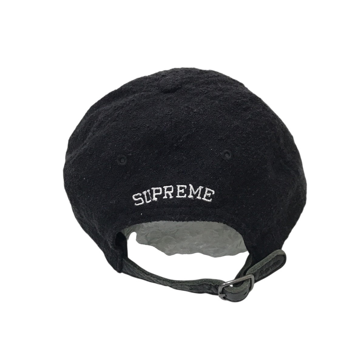 Supreme(シュプリーム) 21SSSロゴ Loro Pianaキャップ ブラック