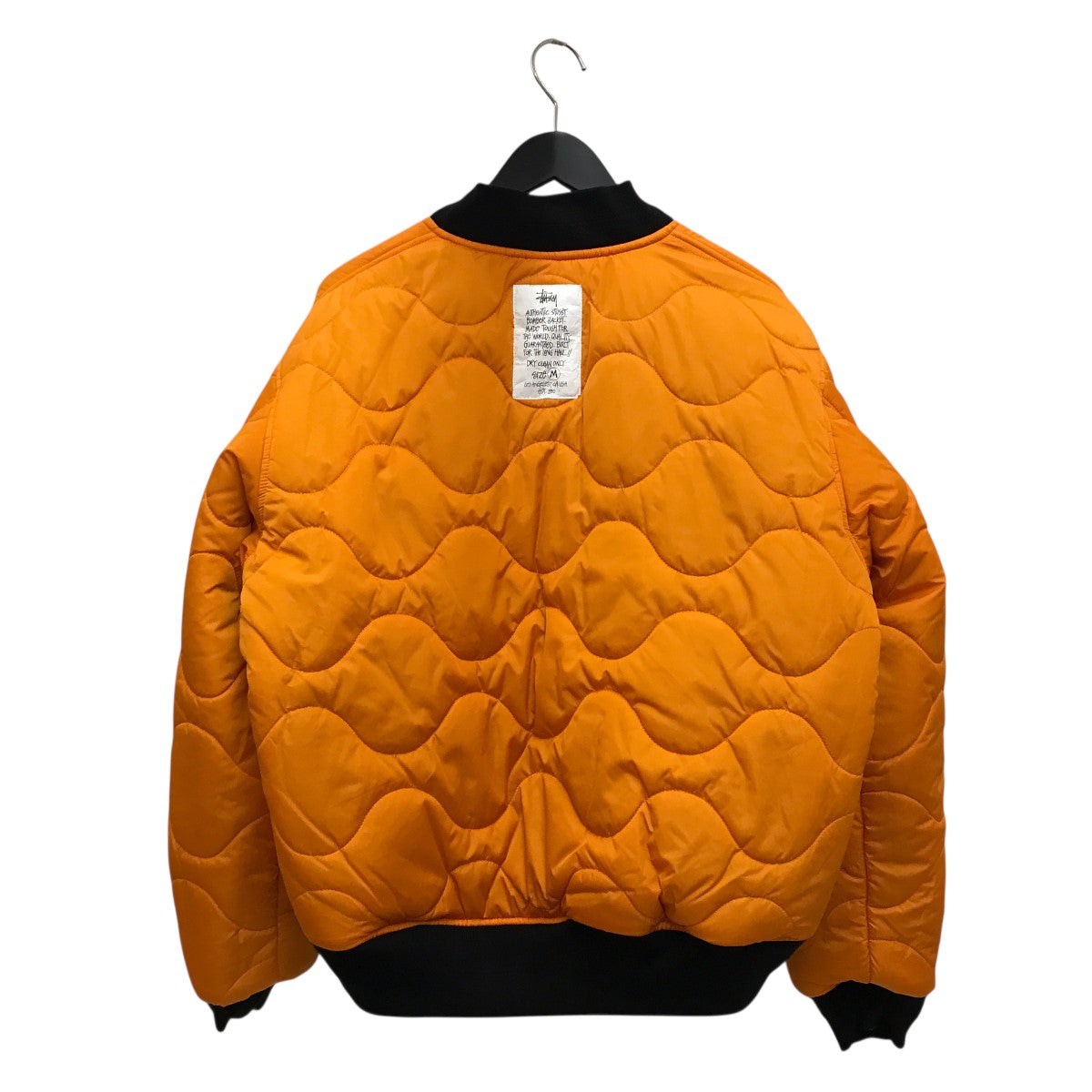 stussy BUILT BOMBER JACKETリバーシブルダウンジャケット115743 古着・中古-4枚目のアイテム画像
