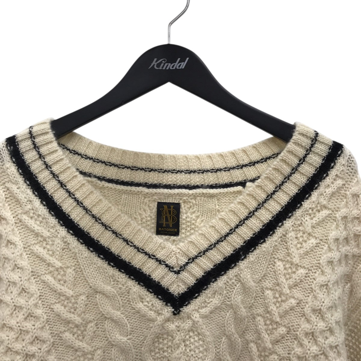 BATONER(バトナー) チルデンセーターBN-18FL-017 BN-18FL-017