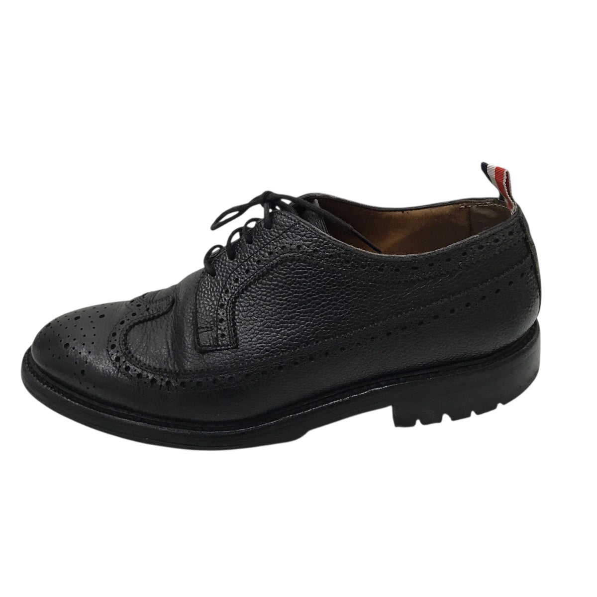 Thom Browne(トム・ブラウン) 程度c ペブル グレインウイングチップ