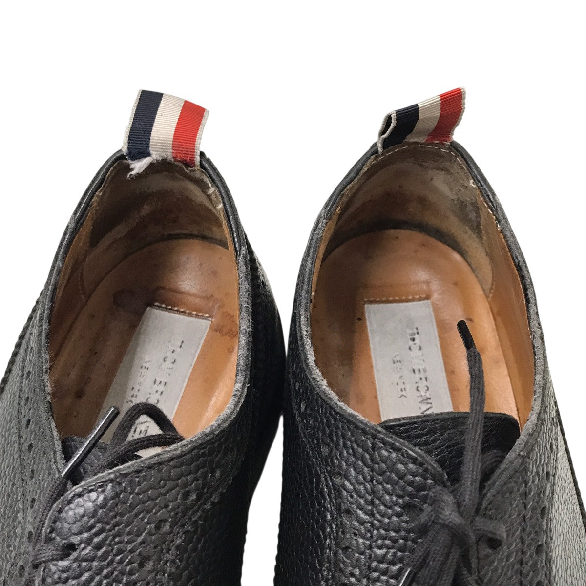 Thom Browne(トム・ブラウン) 程度c ペブル グレインウイングチップ