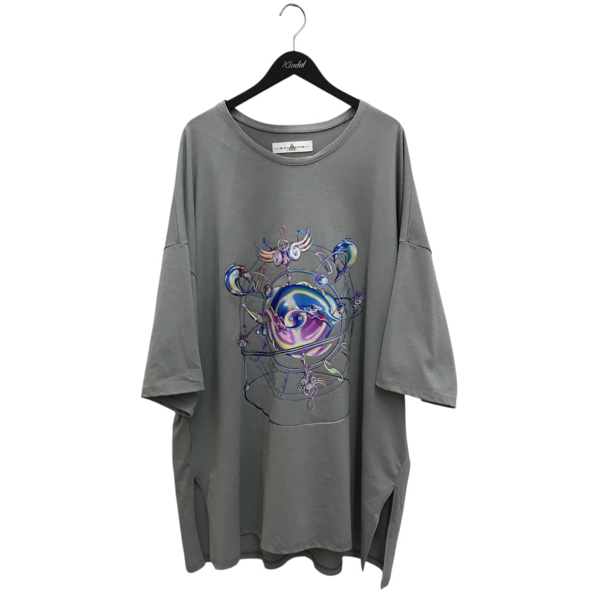 BALMUNG◆Tシャツ/--/コットン/ホワイト/プリント/バルムング// プリントビッグTシャツ - White – BALMUNG
