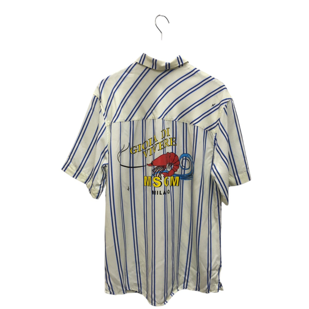 MSGM(エムエスジーエム) 半袖シャツ2840ME17X 2840ME17X ブルー