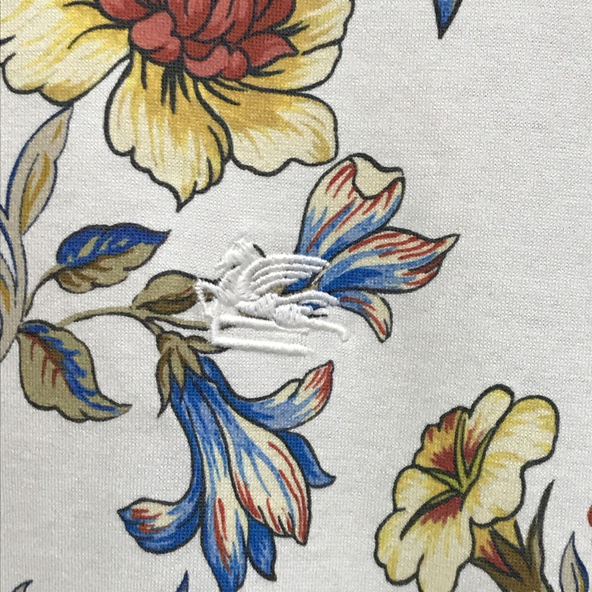 希少 【ETRO エトロ】リネン ジップアップ ブルゾン 刺繍 コットン XL 希少 【ETRO エトロ】リネン ジップアップ ブルゾン 刺繍