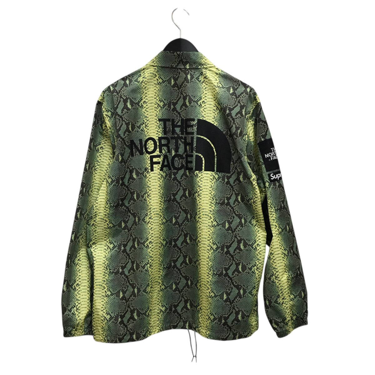 ノースフェイス　supreme セットアップ　xl L スネーク　ナイロン 2025年最新】supreme snakeskin jacket northfaceの人気アイテム