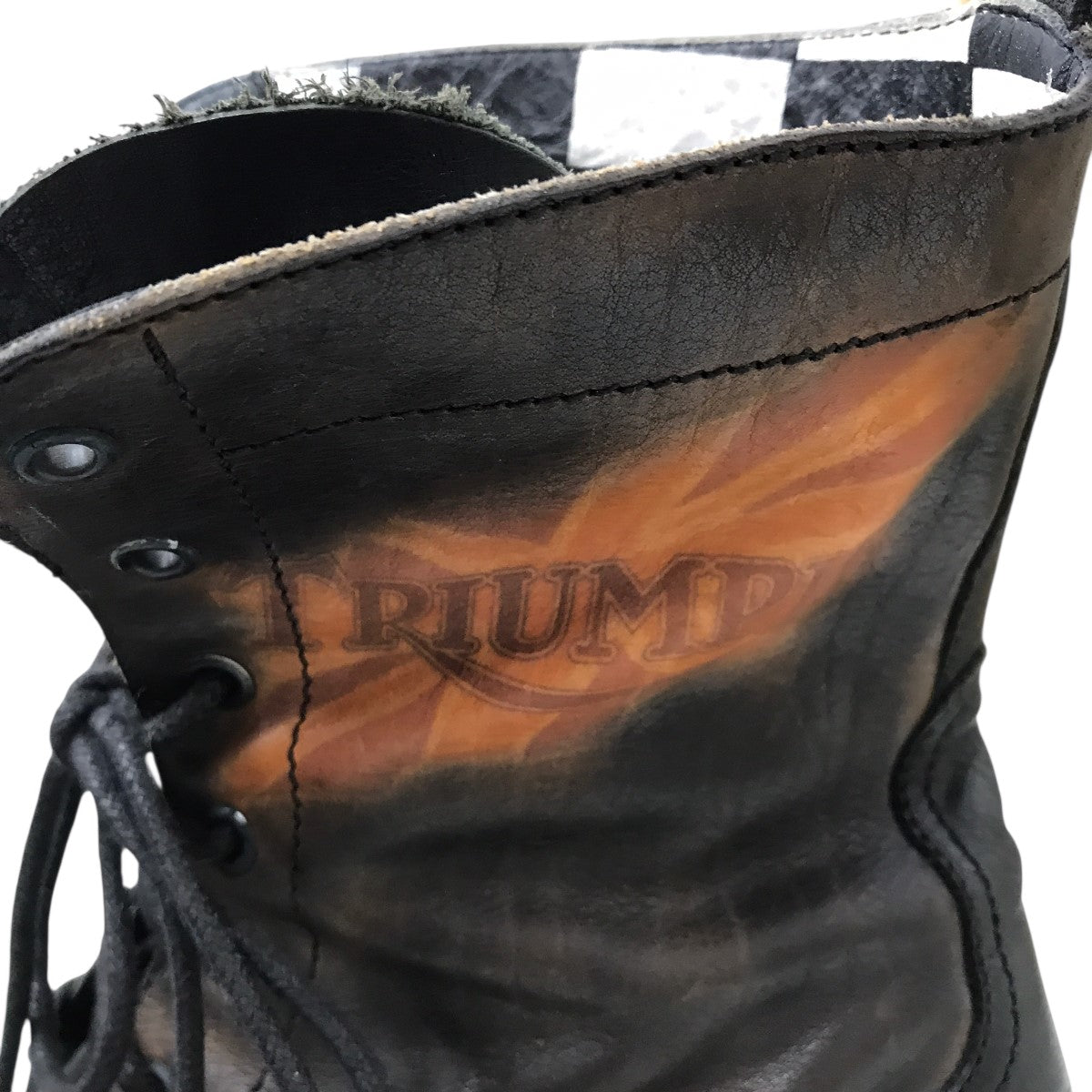 TRIUMPH×Paul Smith レースアップブーツ9557 古着・中古-7枚目のアイテム画像