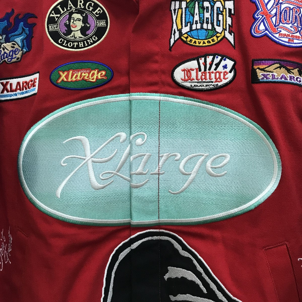X-LARGE(エクストララージ) ワッペンジャケット101214021003