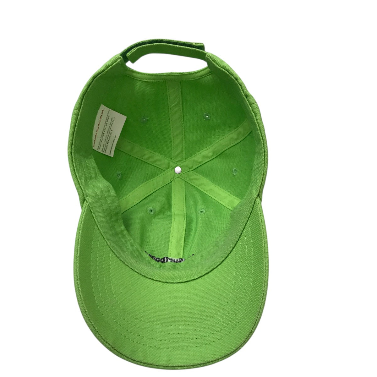 STOCKHOLM Surfboard Club キャップ STOCKHOLM SURFBOARD CLUB | PAC / BLACK キャンバスロゴキャップ