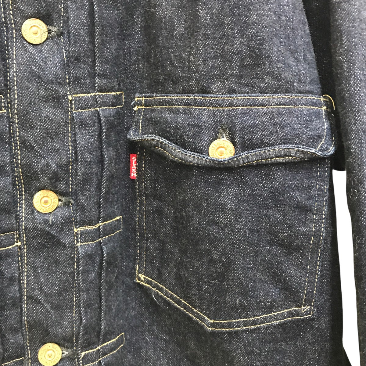 SLASH OVERALLS デニムジャケット S06 XX SLASH OVERALLS(スラッシュオーバーオールズ) S06XXデニム