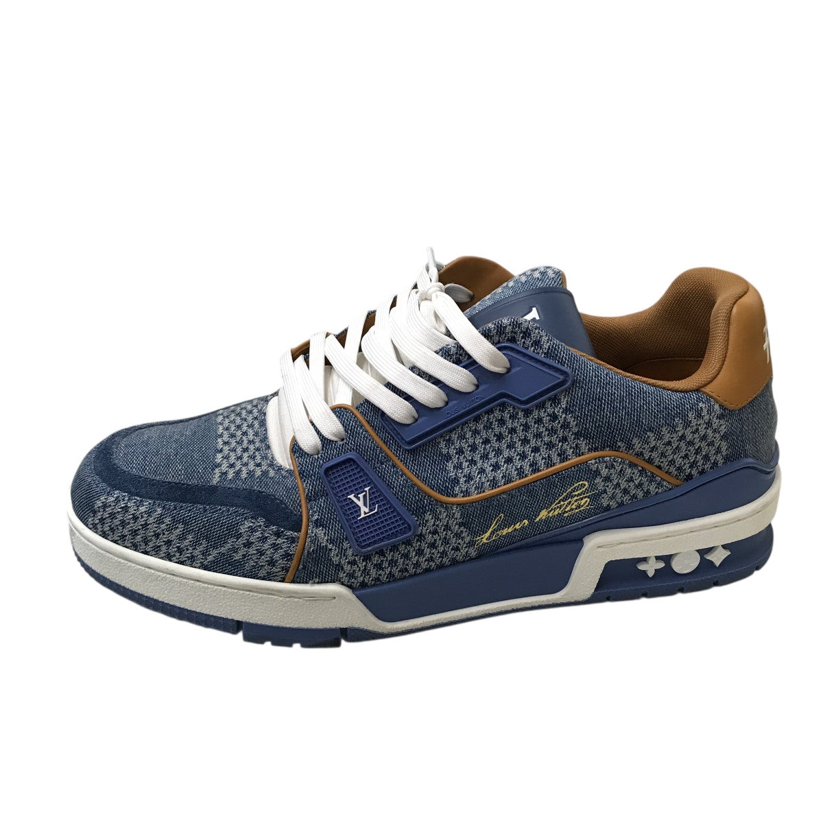 LOUIS VUITTON LV Trainerスニーカー1AD6DI 古着・中古-2枚目のアイテム画像