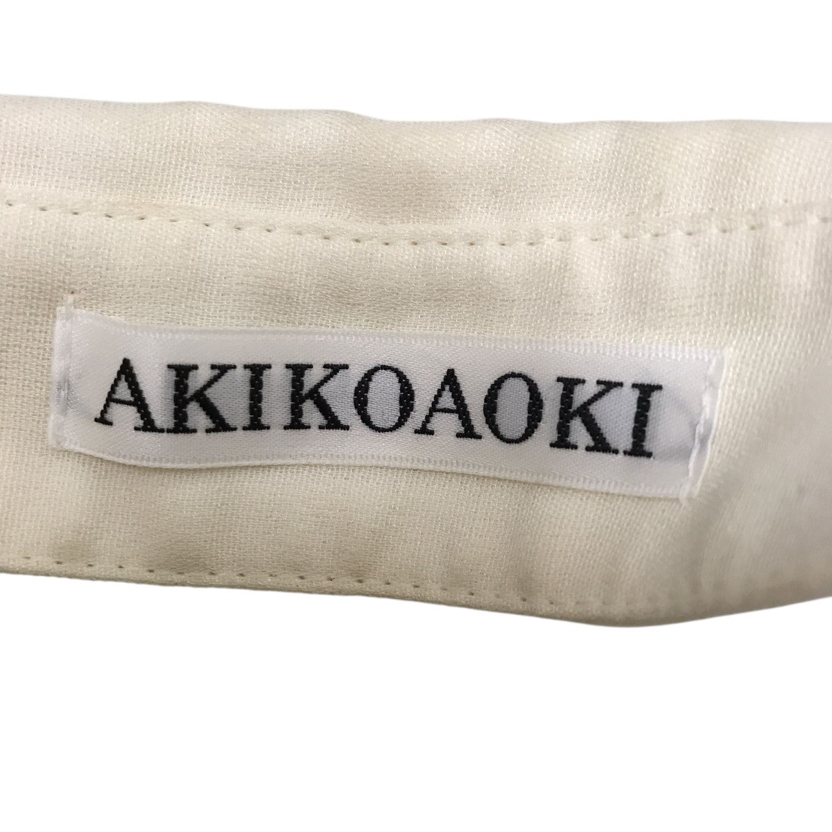 AKIKO AOKI 編み上げワンピース 古着・中古-3枚目のアイテム画像