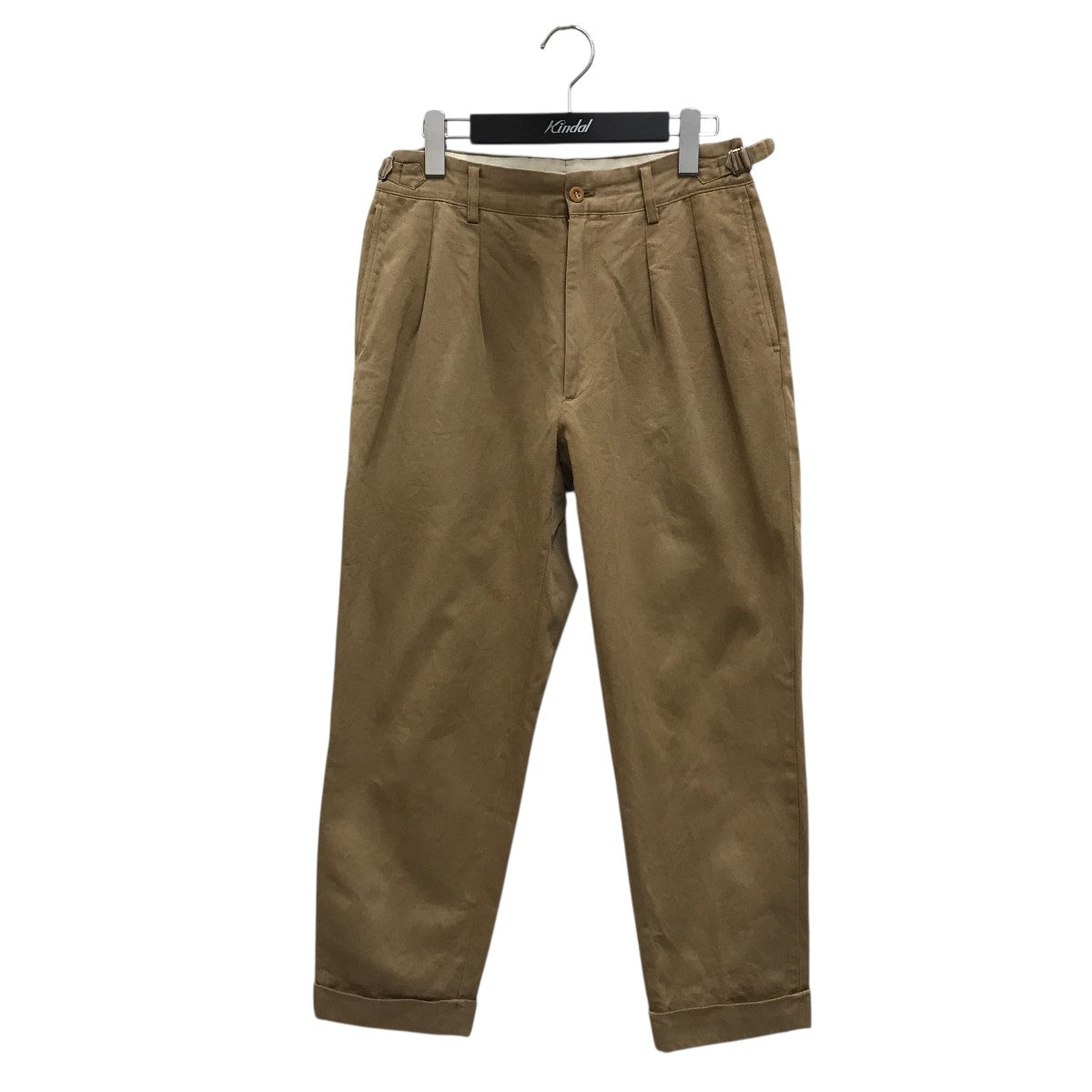 は*る様 【美品】 キャプテンサンシャイン パンツ コットン ベージュ 36綿 KAPTAIN SUNSHINE (キャプテンサンシャイン) Wide Over Pants