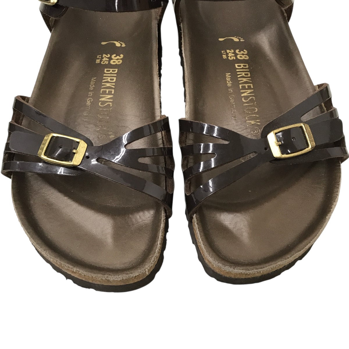BIRKENSTOCK サンダル　美品　24.5 BIRKENSTOCK(ビルケンシュトック) サンダル ブラウン サイズ