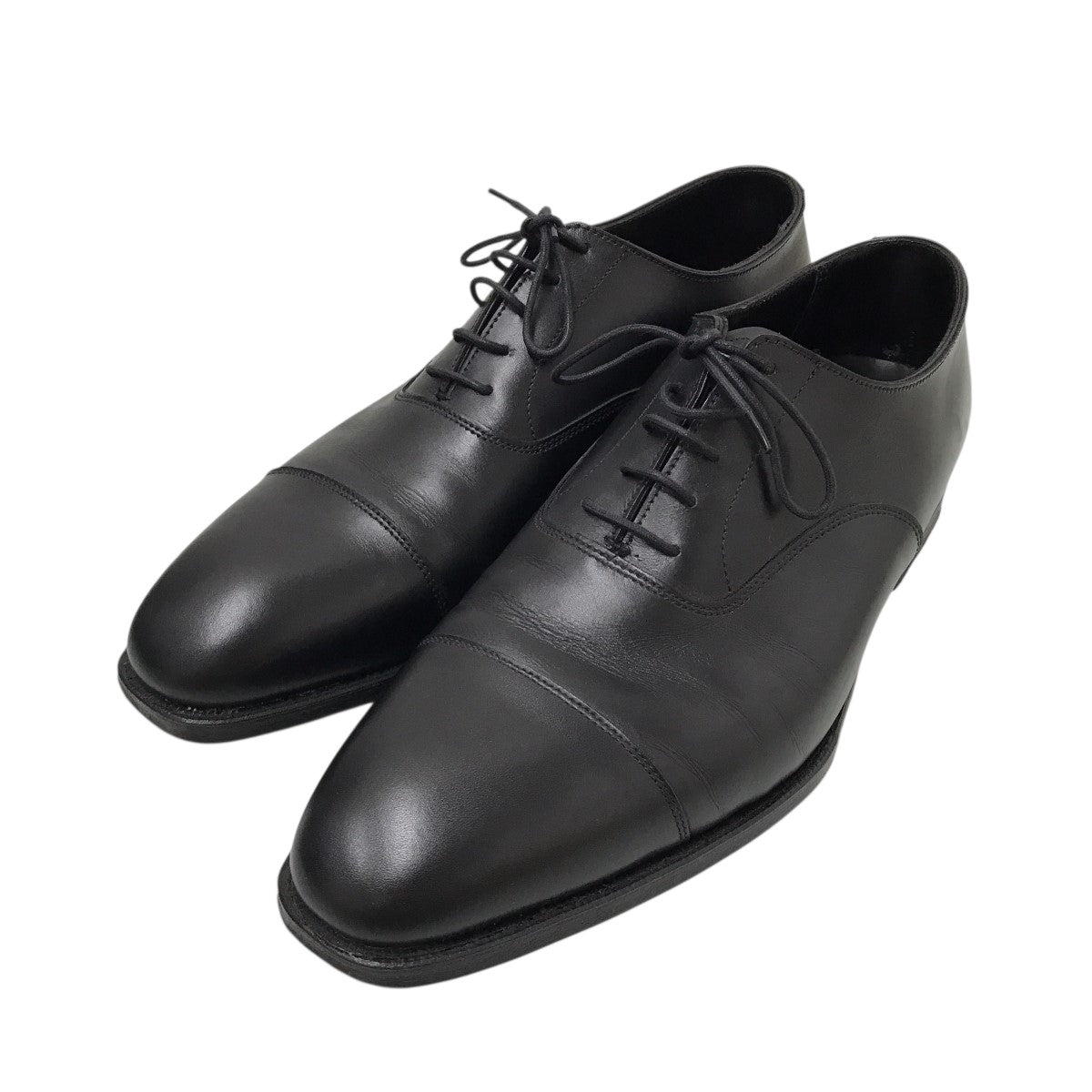 【中古品】　Bristol トレイ 黒 Crockett ＆ Jones(クロケット＆ジョーンズ) AUDLEYレザー