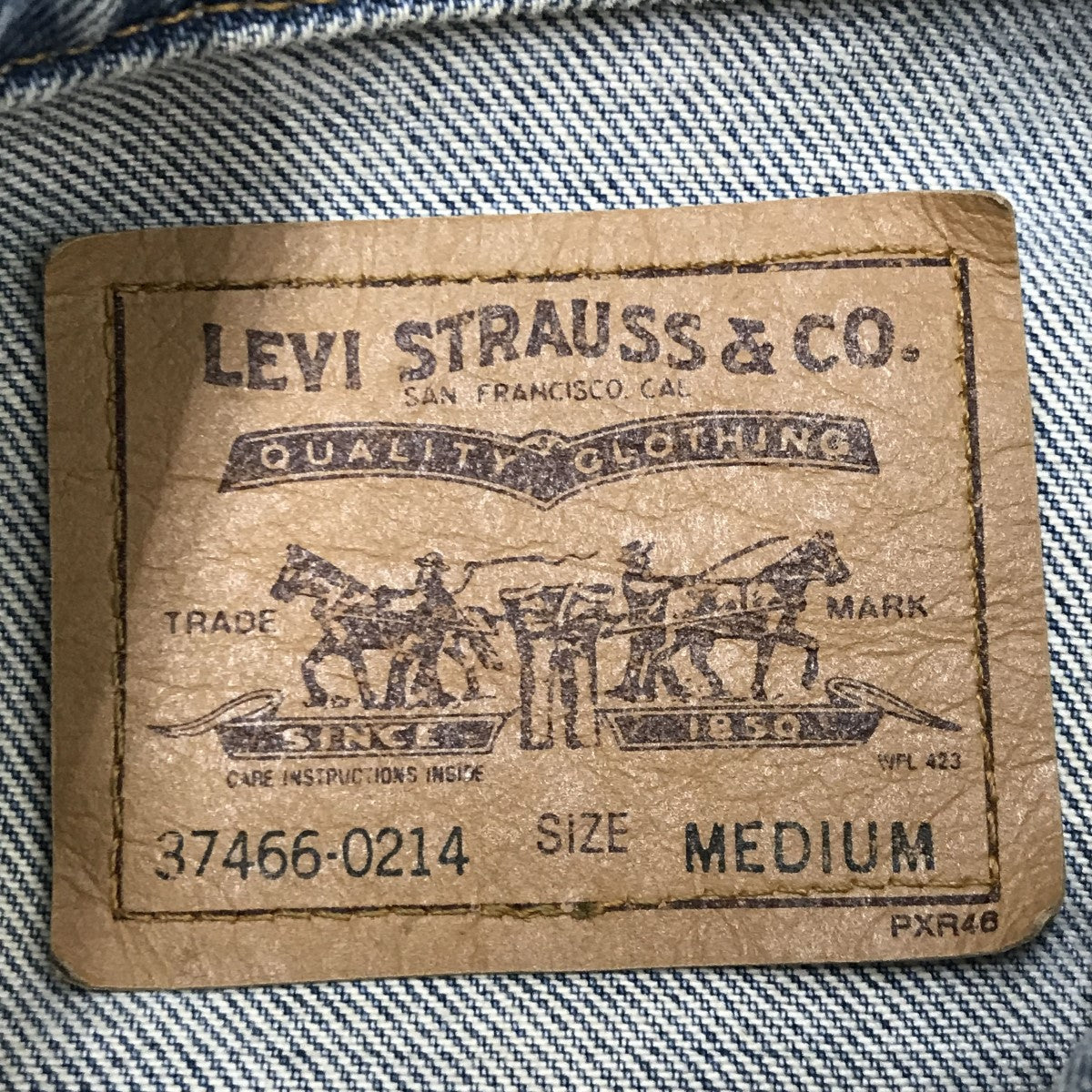 LEVI’S デニムジャケット37466-0214 古着・中古-3枚目のアイテム画像