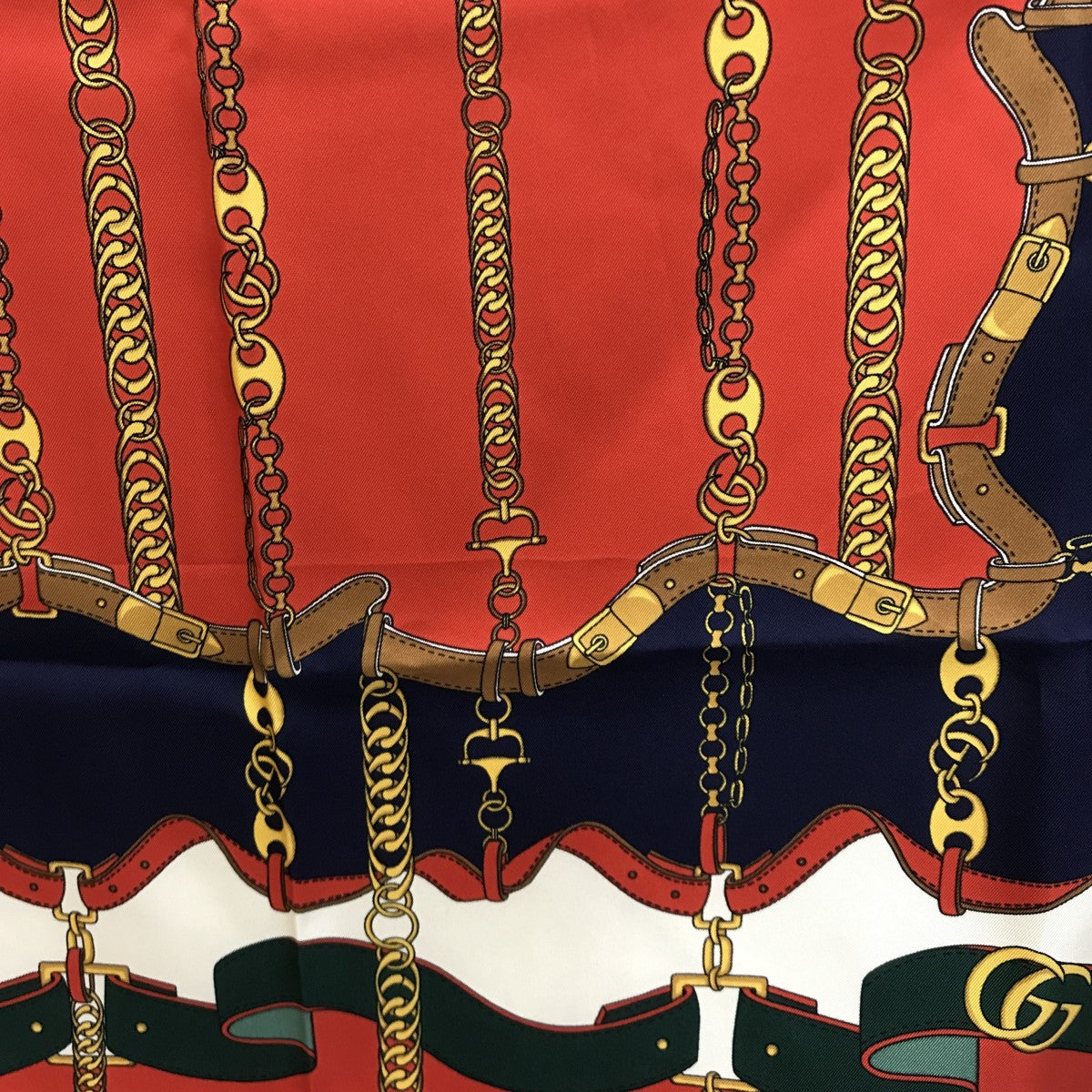 GUCCI(グッチ) シルクスカーフ レッド｜【公式】カインドオル