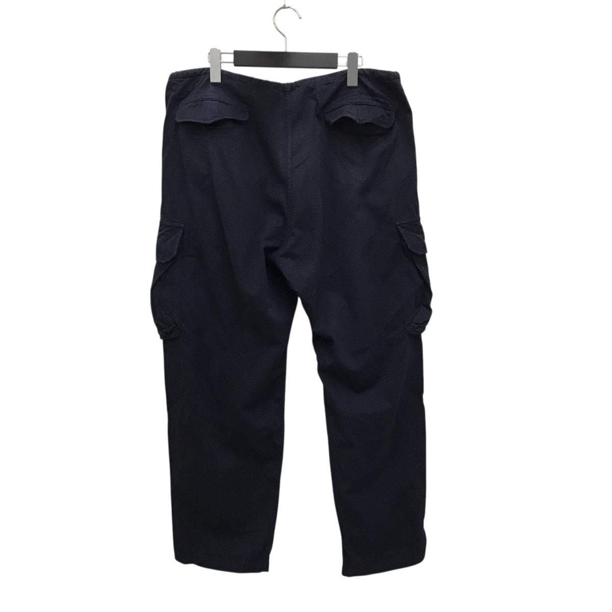 comoli コモリSTRIPE DRAWSTRING PNT size1 COMOLI OX Drawstring Pants , Black – Navyblue