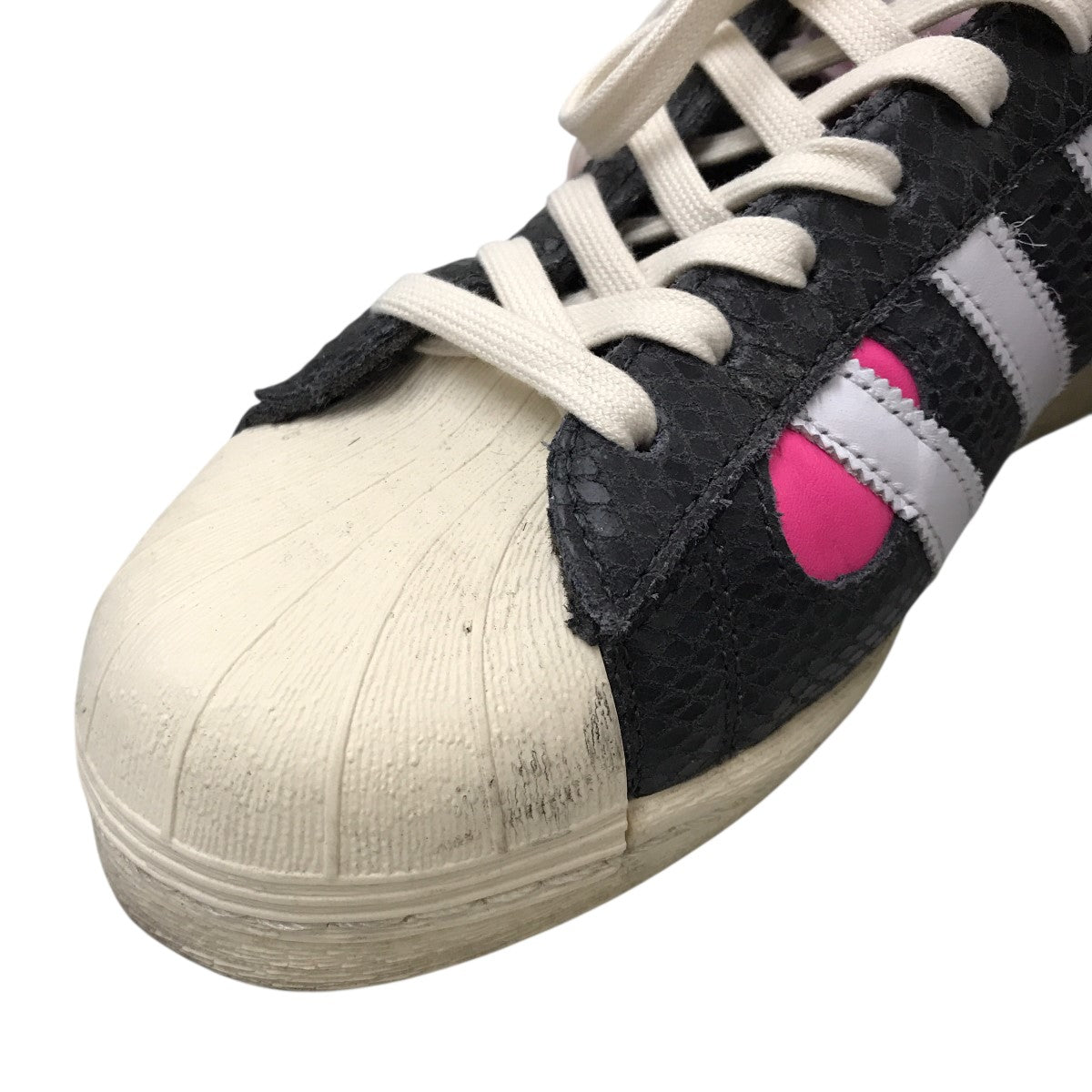adidas×FACE OKA SUPERSTAR 82スニーカーIG4125 IG4125 ブラック