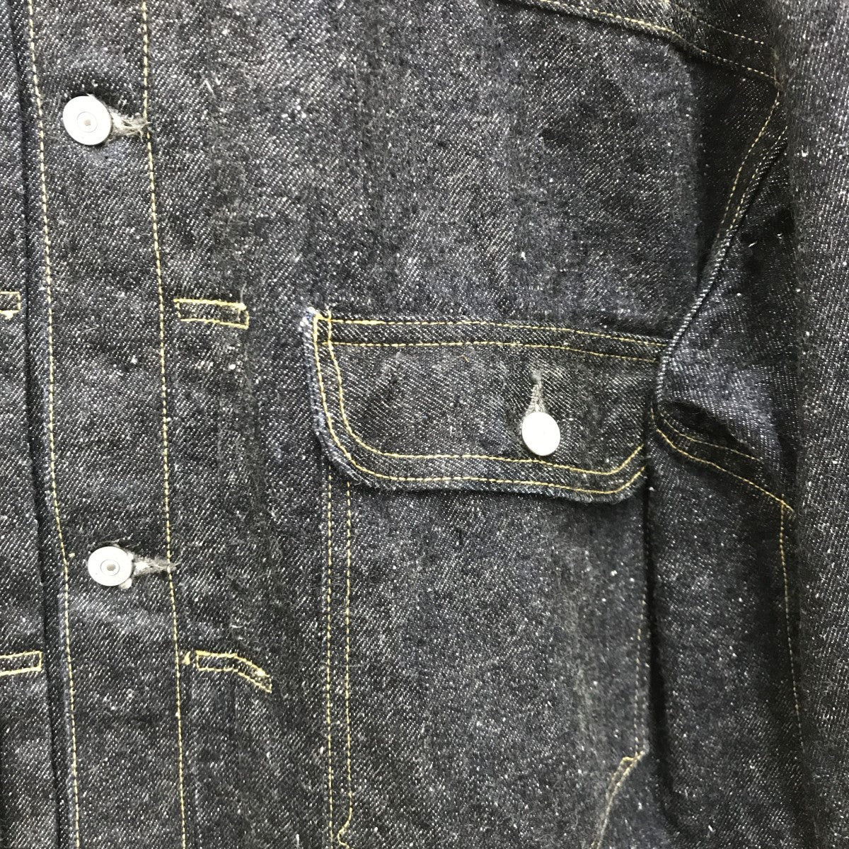 New Manual(ニューマニュアル) #001 T-BACK DENIM JACKETデニム