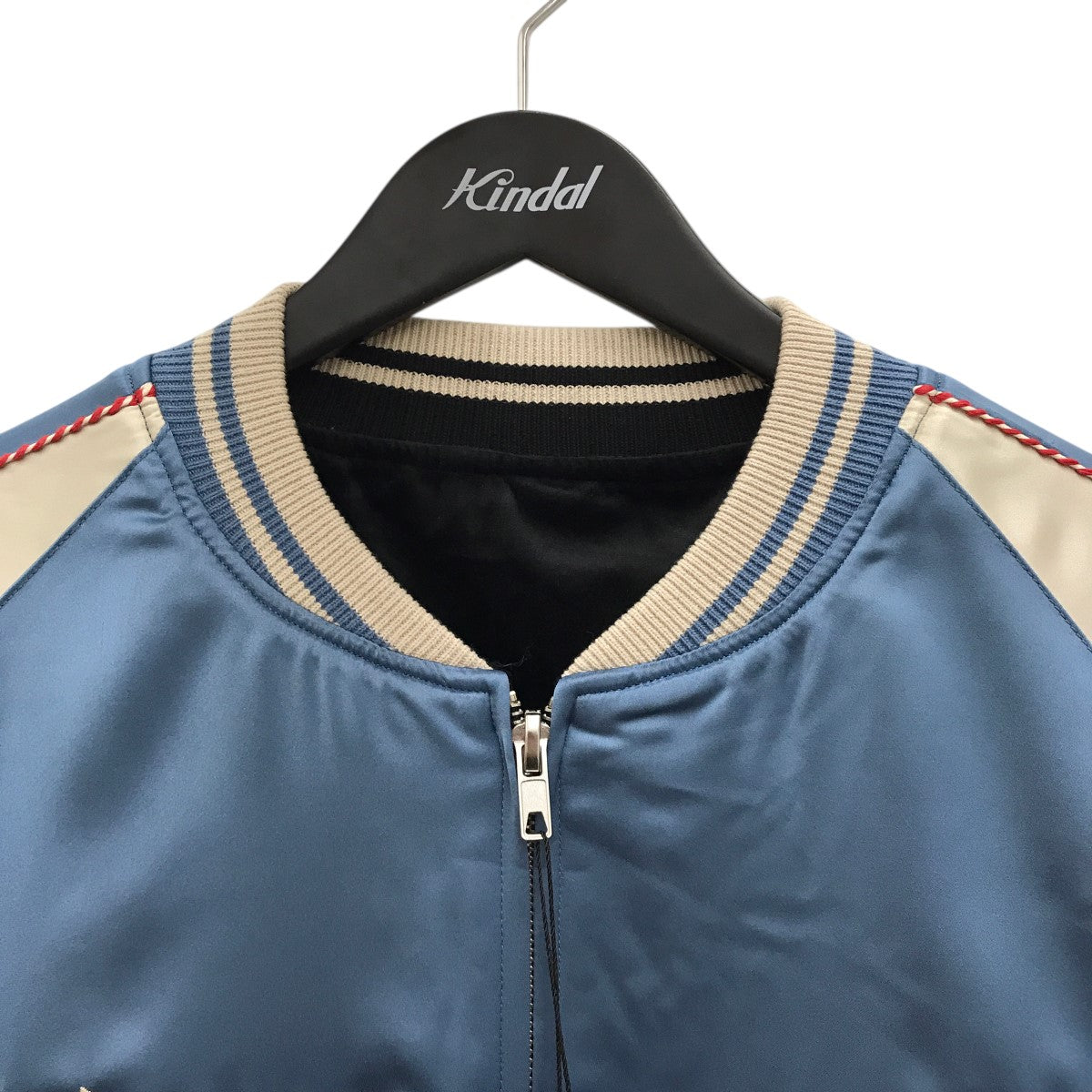 SAPEur® REVERSIBLE SOUVENIR JKT ブルー/ブラック SAPEur(サプール) REVERSIBLE SOUVENIR JKT 浜田雅功完全監修