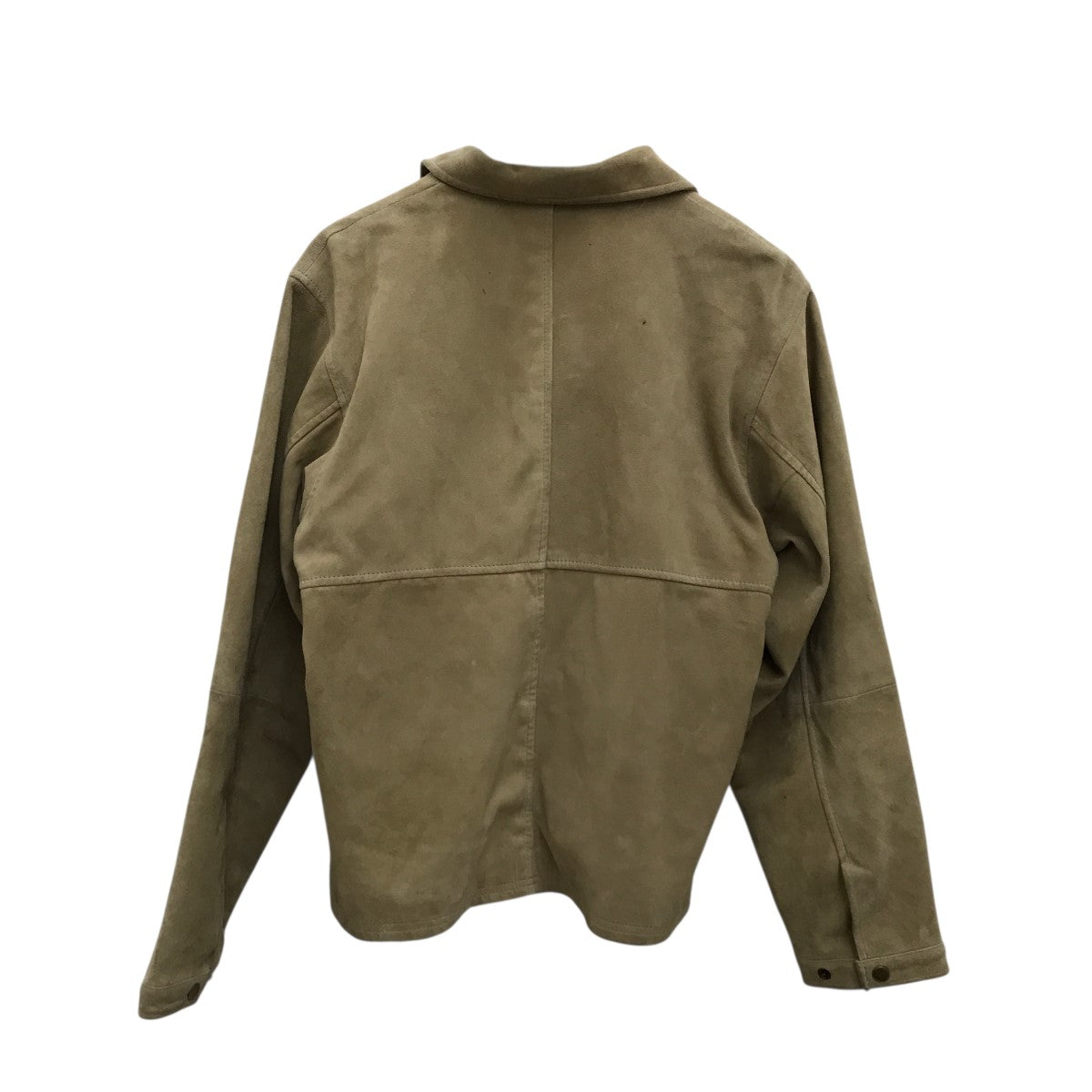 HARLEY-DAVIDSON レースアップスウェードシャツ 古着・中古-2枚目のアイテム画像