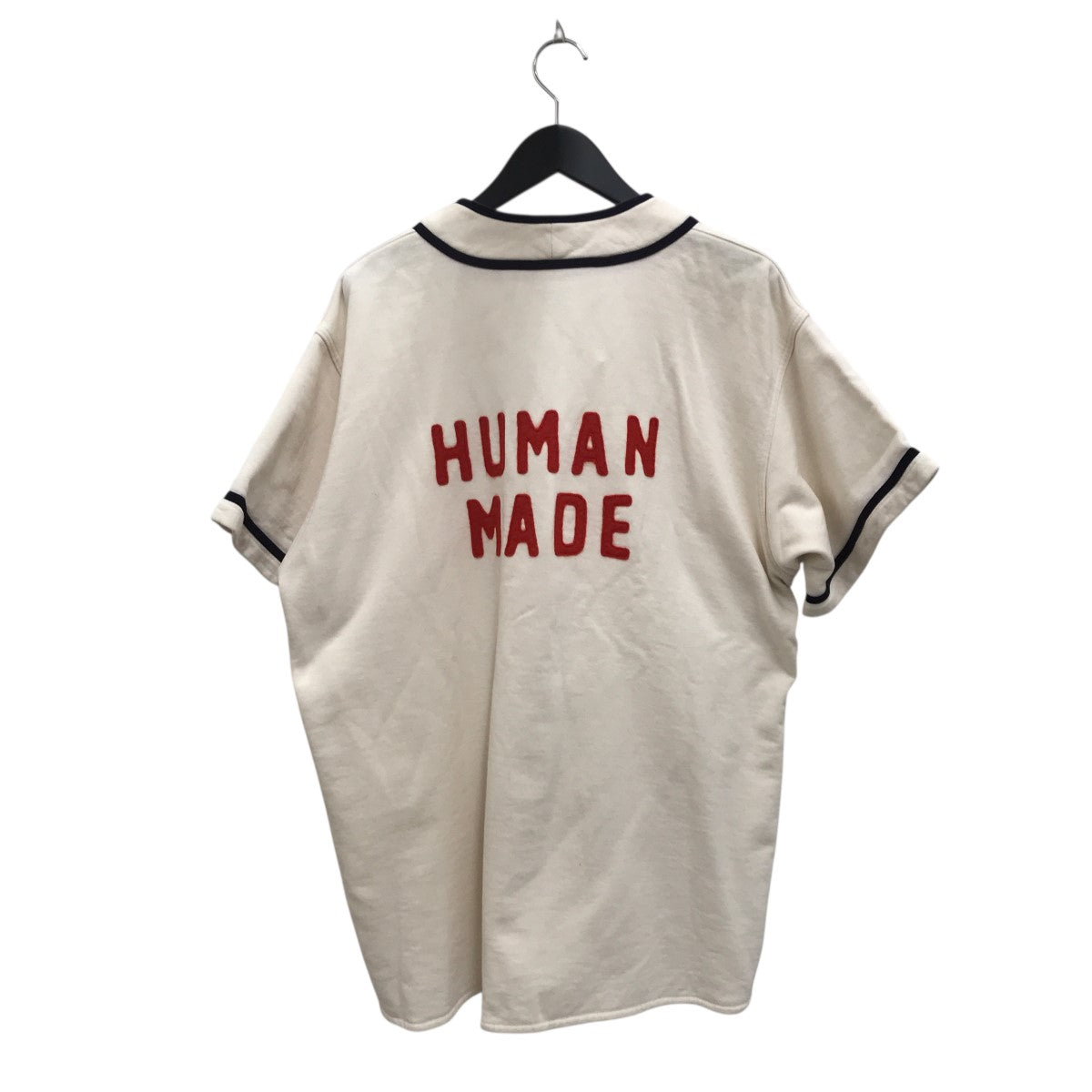 HUMAN MADE(ヒューマンメイド) ベースボールシャツ アイボリー