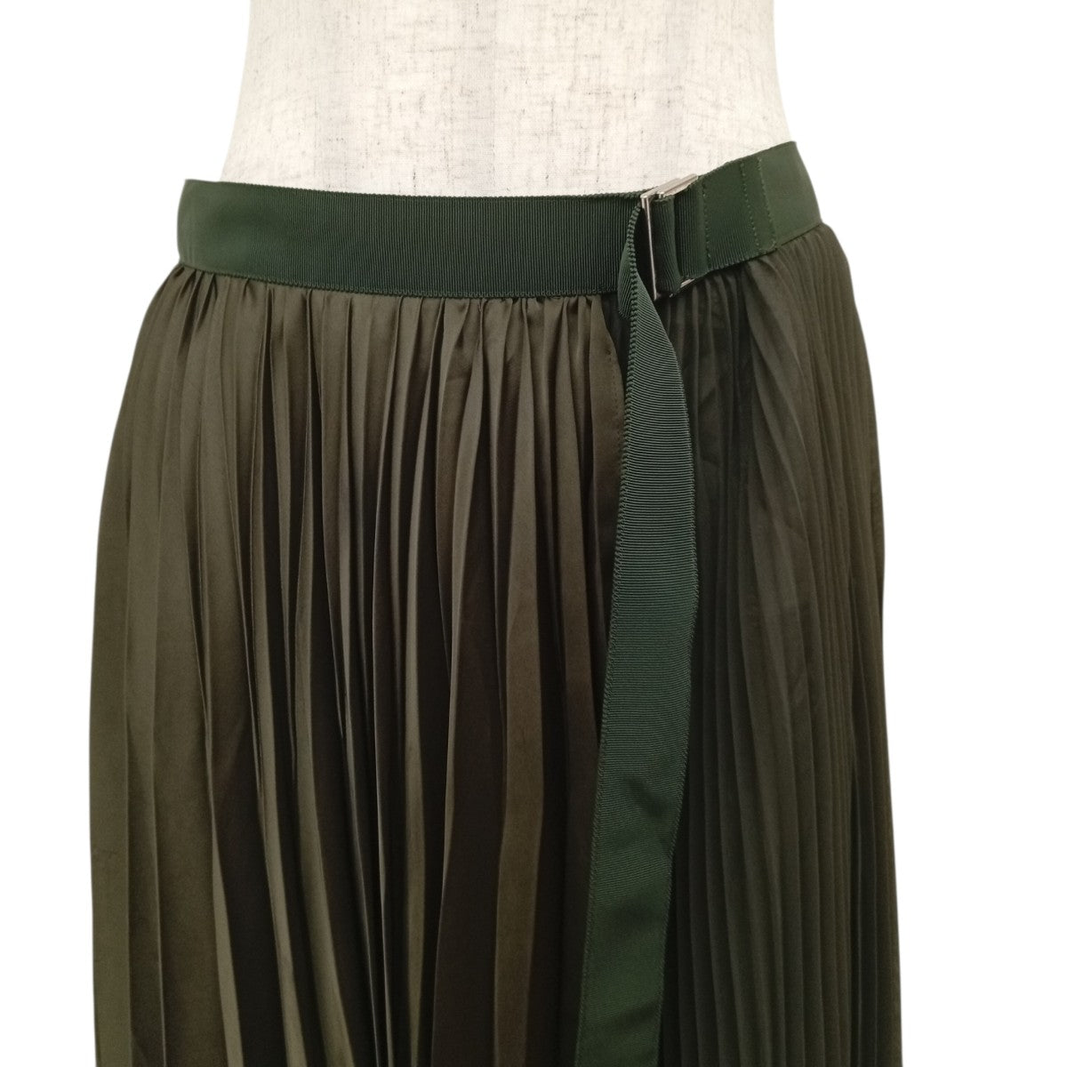 sacai シアー切替プリーツラップスカート20-05026 古着・中古-3枚目のアイテム画像