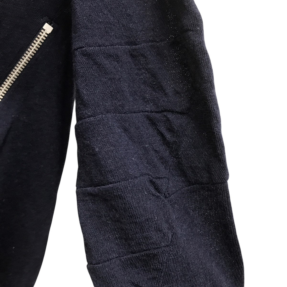 【美品】サカイ 19AW ジップアタッチメントニット ネイビー 名作ニット sacai - 24AW新品 sacai ジップ スウェット ドッキング ニット