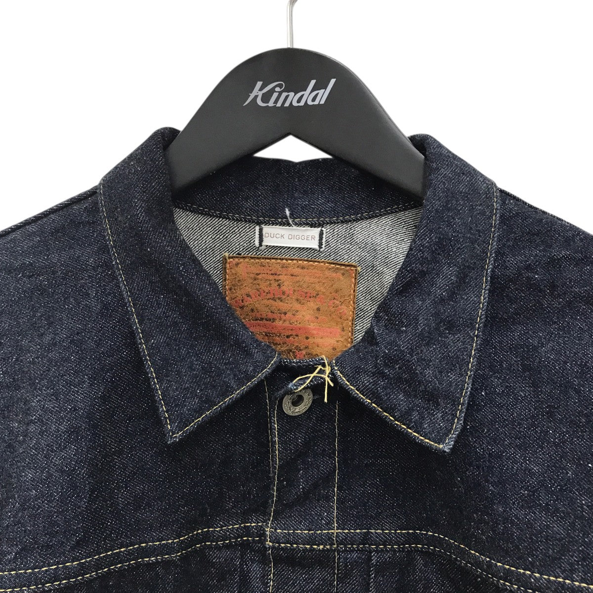 WAREHOUSE ダックディガー 1stタイプ デニムジャケット W 38 WAREHOUSE ウエアハウス DUCK DIGGER ダックディガー 1st タイプ