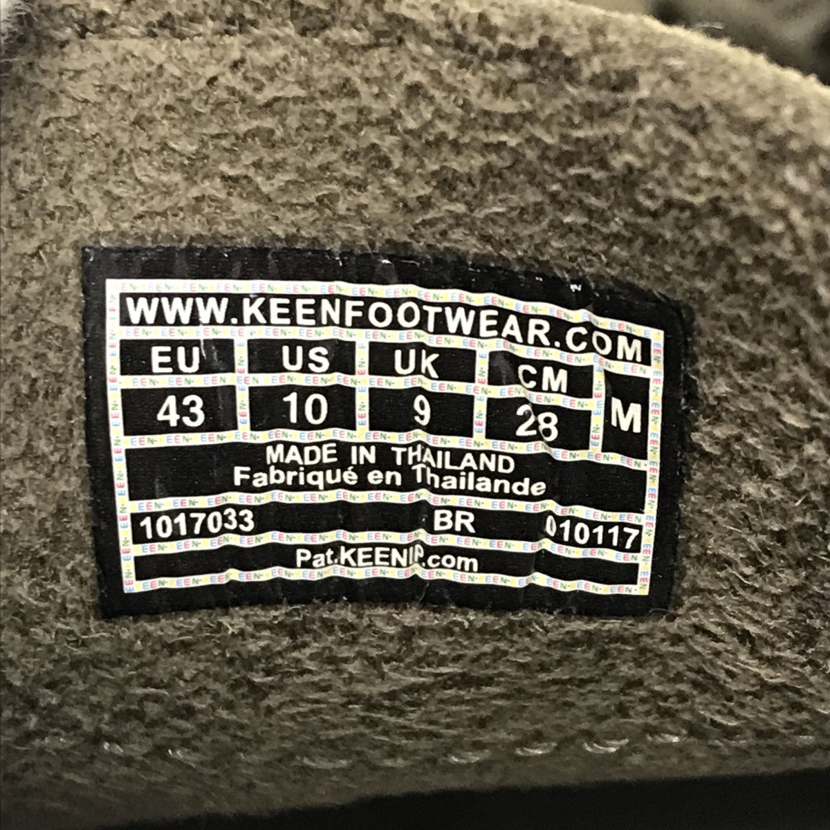 KEEN UNEEKサンダル1017033 古着・中古-4枚目のアイテム画像