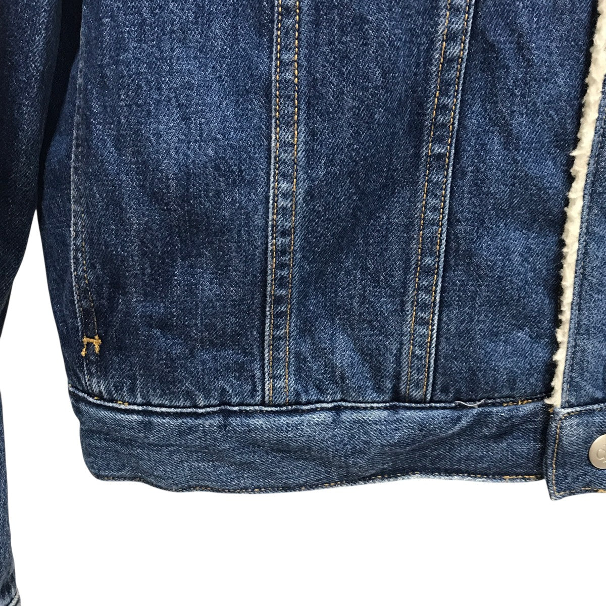 美品90s  デニムボアジャケット 古着 カルバンクライン デニムジャケット - 90s パシフィコトラッカー デニムジャケット