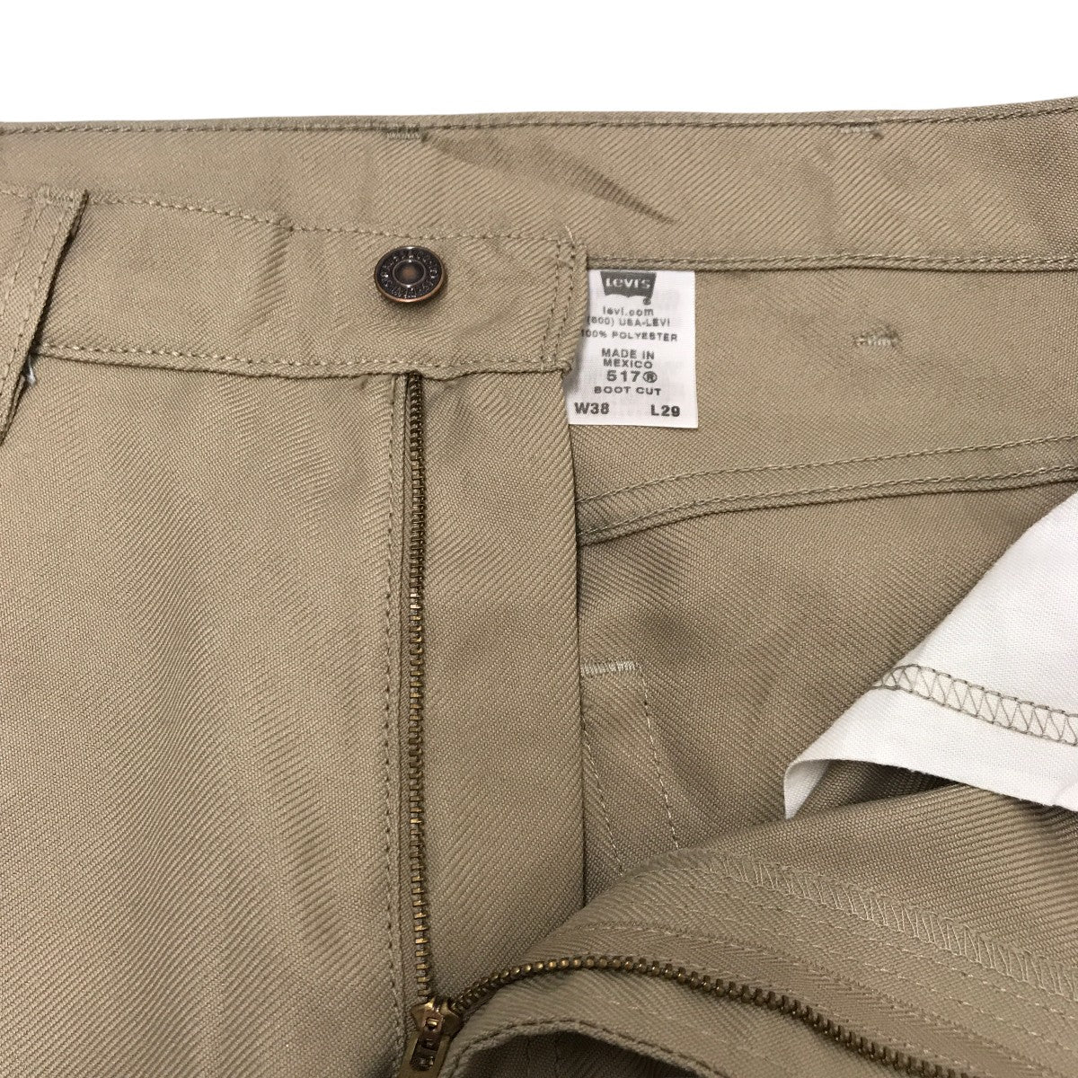LEVI’S 517 メキシコ製 スタプレフレアパンツ 古着・中古-3枚目のアイテム画像
