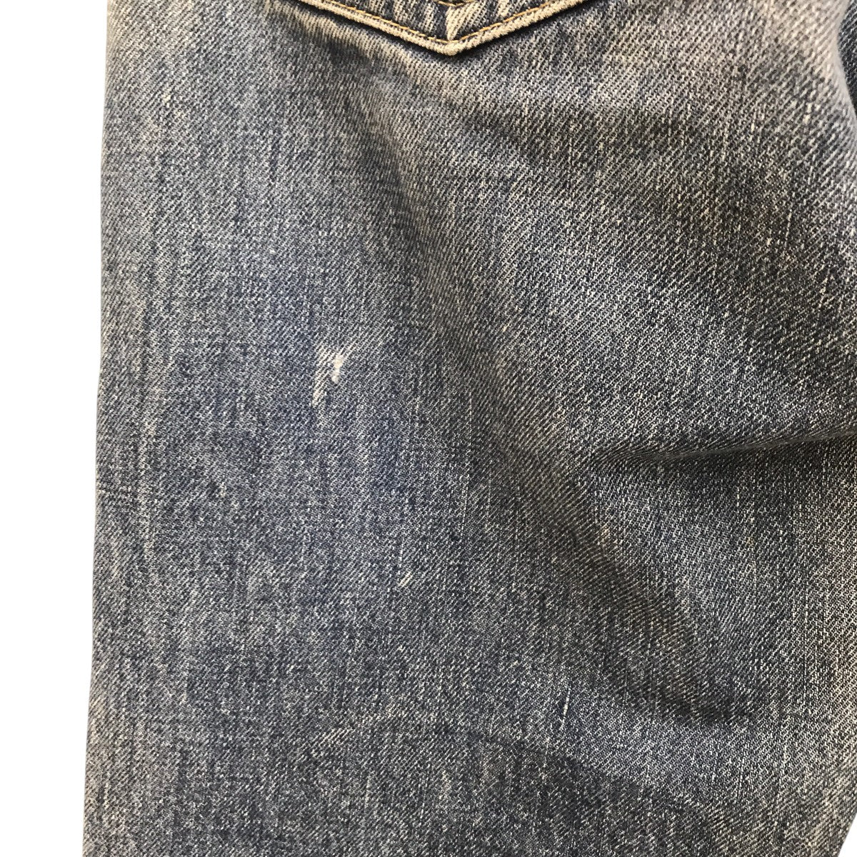 LEVI’S 80s 505 42TALON 黒カン ボタン裏653デニムパンツ 古着・中古-10枚目のアイテム画像