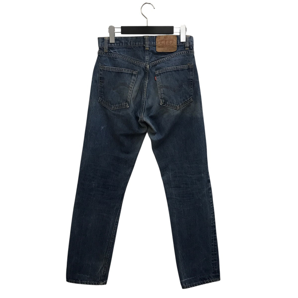 LEVI’S 80s 505 42TALON 黒カン ボタン裏653デニムパンツ 古着・中古-2枚目のアイテム画像