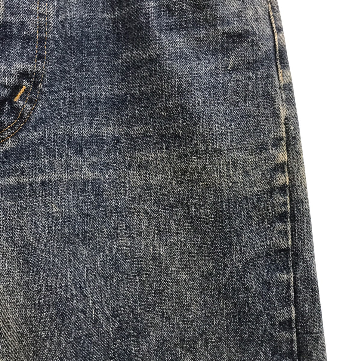 LEVI’S 80s 505 42TALON 黒カン ボタン裏653デニムパンツ 古着・中古-7枚目のアイテム画像