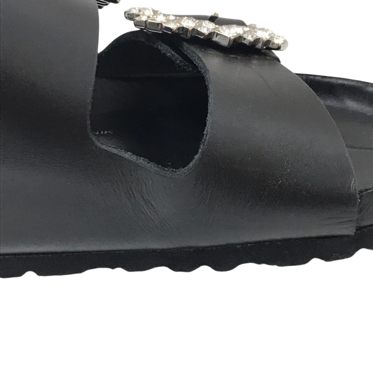 BIRKENSTOCK×Manolo Blahnik Arizona Crystal Buckleサンダル102290 古着・中古-8枚目のアイテム画像