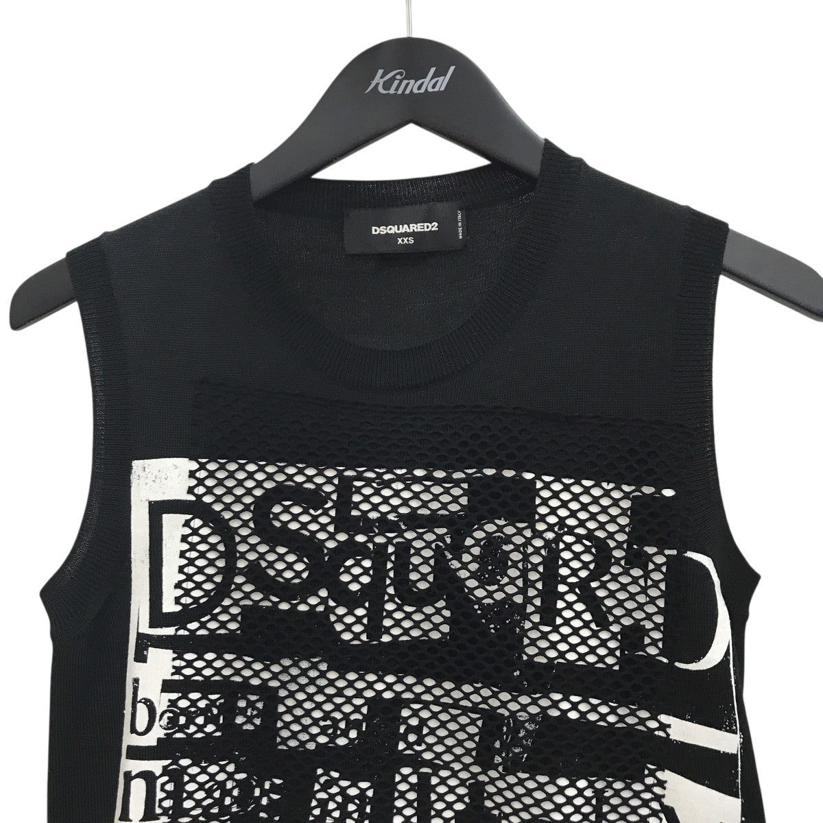 DSQUARED2 ノースリーブニットワンピースS75CU0967 S16681 古着・中古-6枚目のアイテム画像