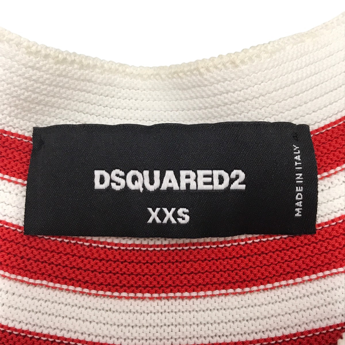 DSQUARED2 ボーダーニットS75HA1031 S17608 古着・中古-3枚目のアイテム画像