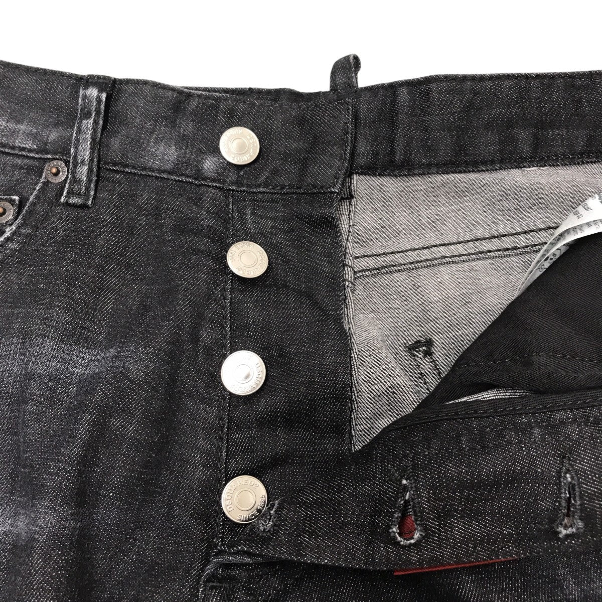 DSQUARED2 24AW加工デニムパンツS75LB0967 古着・中古-4枚目のアイテム画像